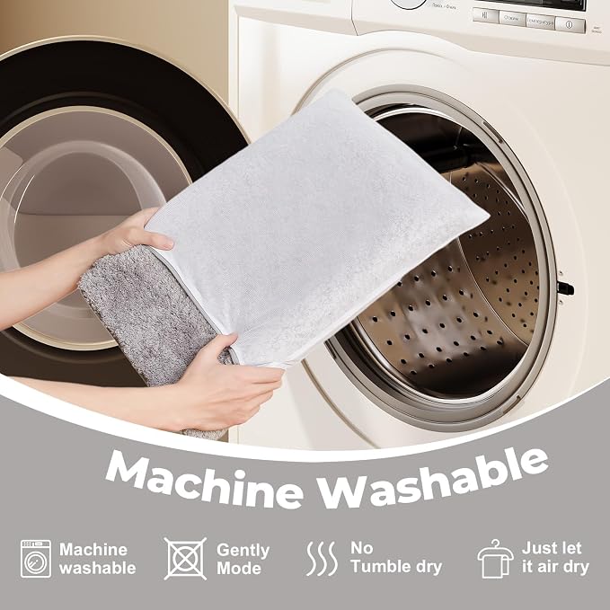 TYUU Light Grey Bathroom Runner Rugs, Ultra Soft Long Bath Mat Machine Washable Super Absorbent Quick Dry Bathroom Runner Rug 16 x 60 Non Slip, Light Grey 16" x 60"