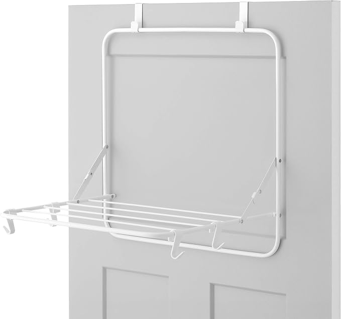 Whitmor Over The Door Drying Rack, White, Model:6023-7443