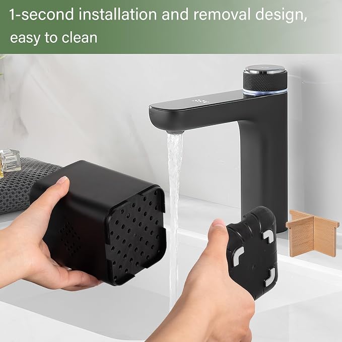 Toothbrush Holders for Bathrooms, Electric Toothbrush Holder, Black | Toothbrush and Toothpaste Organizer for Bathroom Countertop, 3 Slot Vanity Storage