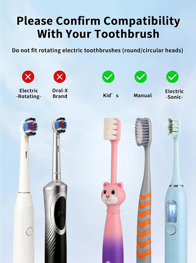 UV Toothbrush Sanitizer Holder, GEVOODIX Portable Tooth Brush Holders | Travel Toothbrush Holders Organizer With 30 Day Battery, Magnetic Mount, Auto Shut Off for Travel Home
