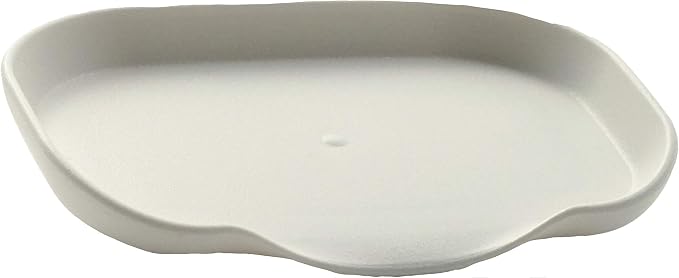 Aira Soap Saver - Dish & Holder Accessory - USA Made - BPA Free Shower & Bath Holder - Drains Water, Circulates Air, Extends Soap Life - Fits All Dish Sets - White Combo