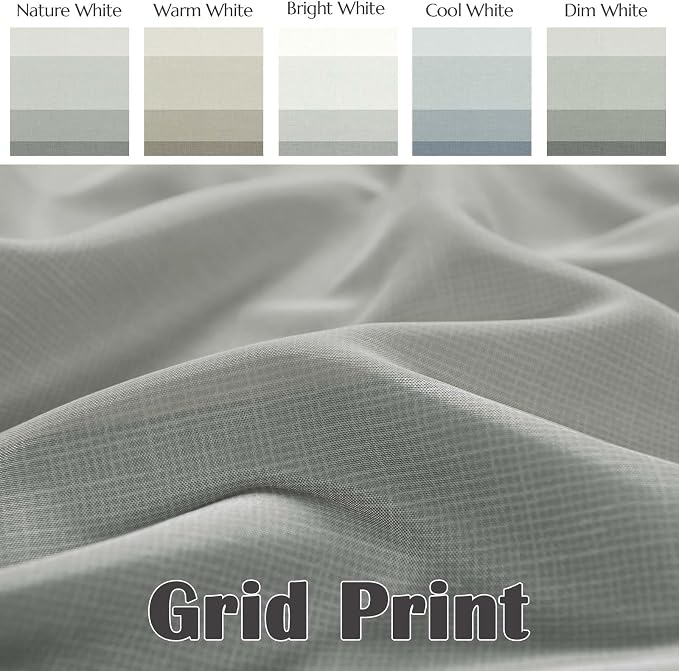 jinchan Ombre Cloudy Grey Shower Curtain for Bathroom 48x72 Inch 8 Hooks | Small Stall Shower Curtain,Stripe,Bathroom Decor, Gradual Color, Waterproof Fabric, Minimalist Design, Modern Neutral,Cloth