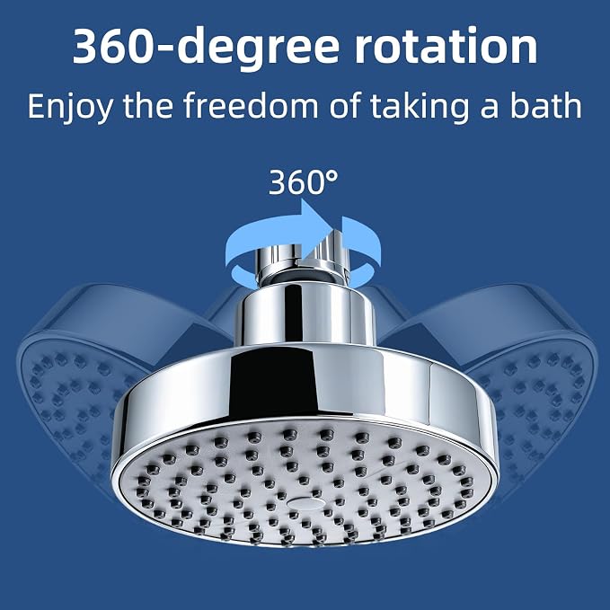 High Pressure Shower Heads，4inch Rain Showerheads