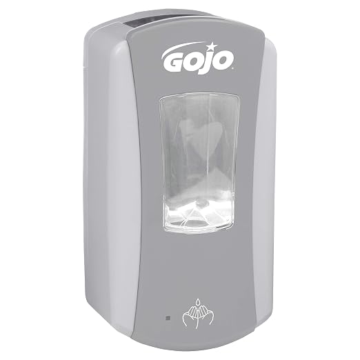 GOJO LTX-12 Touch-Free Foam Soap Dispenser Gray/White 1200mL 1ct - 1984-04