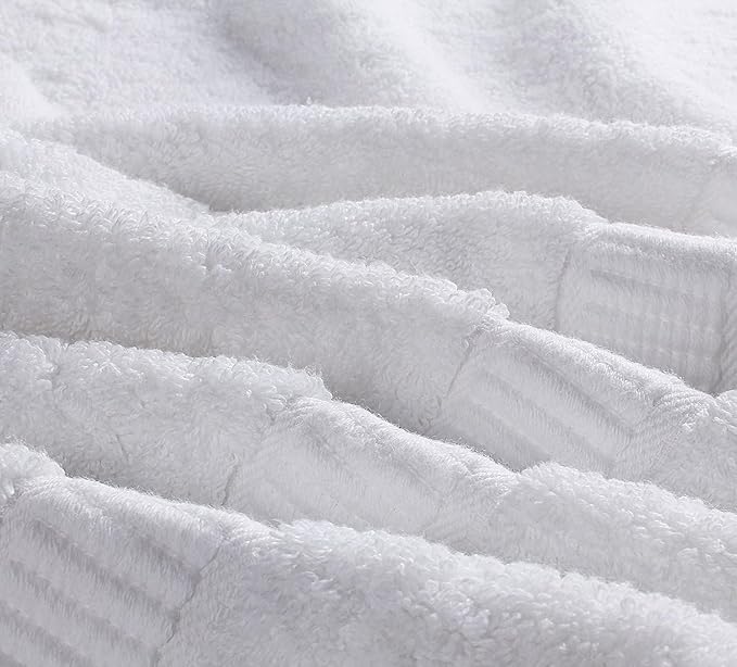 Premium Quality White Hand Towels (120 Pcs, 16 x 27 Inches) - Luxury Salon Towel- Multipurpose Use for Bath, Hand, Face, Gym and Spa - Thick & Highly Absorbent (16 x 27, White - 120 Pcs)