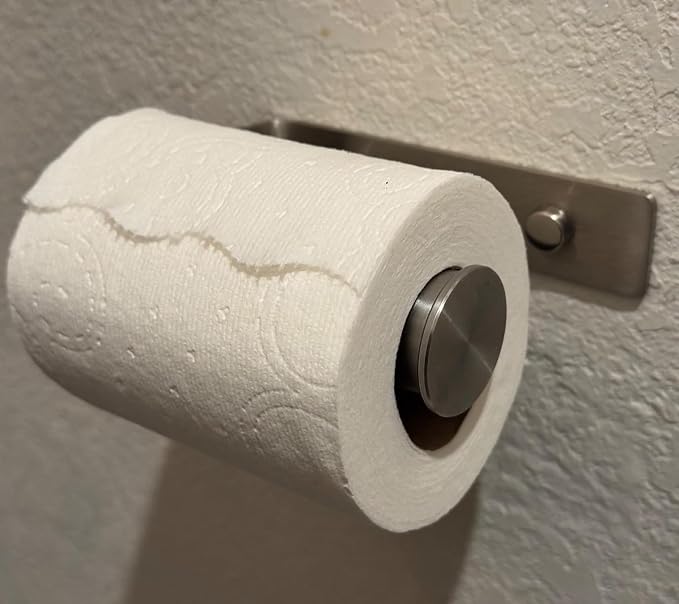 Wall Mount Toilet Paper Holder, Tissue Paper Roll Towel Holder | Stainless Steel bathroom toilet paper holder, toilet paper storage, toilet tissue holder, Rustproof Brushed Finish