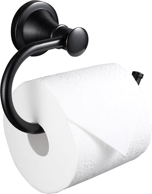 Oil Rubbed Bronze Toilet Paper Holder Bathroom Accessories Rotary Toilet Paper Reel European Wall Mount Rustproof (Oil Rubbed Bronze)