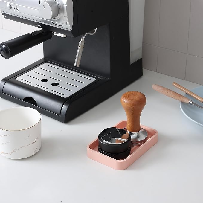 MicoYang Silicone Kitchen Sink Organizer Tray for Multiple Usage,Easy Clean Sponges Holder for Kitchen Bathroom Counter or Sink,Dish Soap Dispenser,Scrubber,Bottle,Cup Pink 4.9”x 3.2”