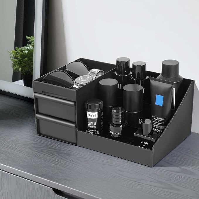 Cologne Organizer for Men,Cologne Stand,Bathroom Organizer,Mens Room Decor | Cologne Organizer,Dresser & Desk Storage, Bathroom Organizers and Storage,Perfume Tray,Men Accessories,Gifts for Men
