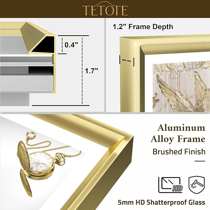 84x36 LED Bathroom Mirror with Lights Gold Frame Frontlit & Backlit Lighted Vanity Mirror Baroque Anti Fog Dimmable White/Warm/Natural,CRI90+,Waterproof,Wall Mounted(Horizontal/Vertical)