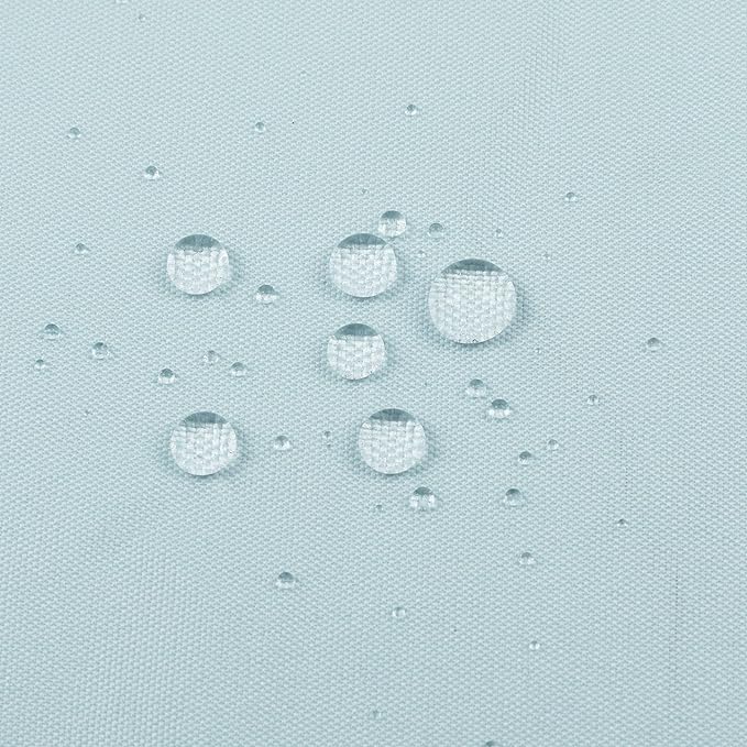 ALYVIA SPRING 72x78 Long Waterproof Fabric Shower Curtain or Liner Blue | 3 Magnets, Soft Cloth & Hotel Quality, Machine Washable, Light-Weight, Long Size