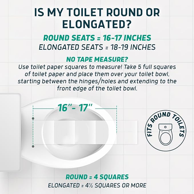 Lunderg Solva Raised Toilet Seat with Handles - Round - Adds 3 Inches | Easy to Install Toilet Seat Risers for Seniors - Elegant White Design & Works like the one you always use - No Hospital Vibe