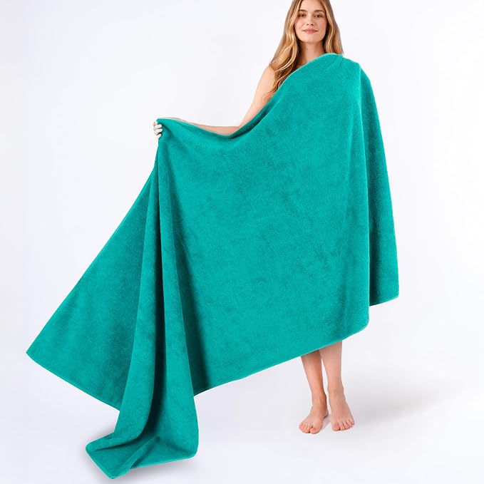 American Soft Linen 100% Cotton Luxury Turkish Towels, 40x80 XL Bath Sheet | Soft Absorbent Quick Dry OEKO Tex Standard 100 Certificated Durable Machine Washable Premium Hotel Quality
