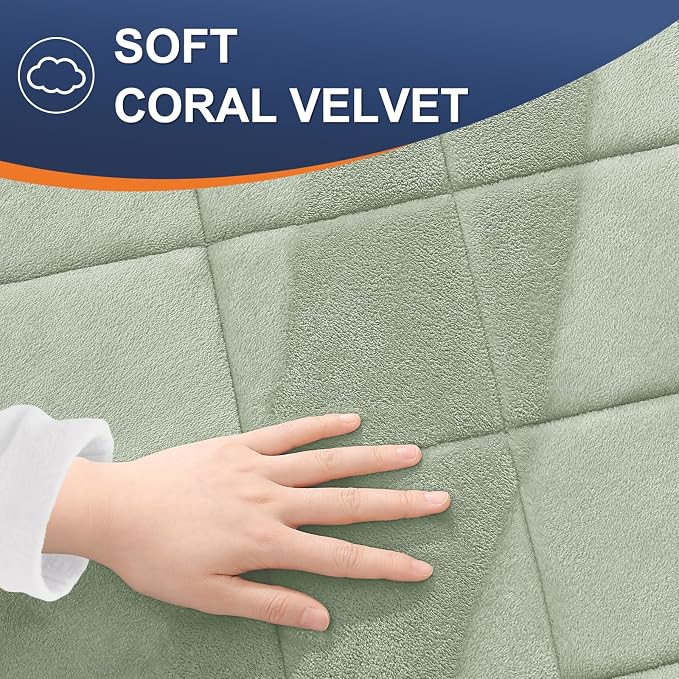 OLANLY Memory Foam Bath Mat 24x16, Ultra Soft and Absorbent Bathroom Rugs | Sage Green, Quick Dry, Machine Washable Shower Bath Rugs, Comfortable Bath Carpet for Bathroom Floor, Tub and Shower