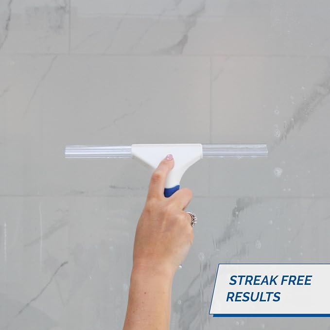Unger - 978800 Shower Squeegee, 10" white