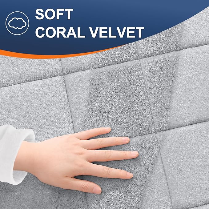 OLANLY Memory Foam Bath Mat 36x24, Ultra Soft and Absorbent Bathroom Rugs | Light Gray, Quick Dry, Machine Washable Shower Bath Rugs, Comfortable Bath Carpet for Bathroom Floor, Tub and Shower