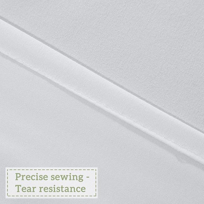 Victorian White Ruffle Shower Curtain with 12 Buttonholes | Vintage Handcrafted Bow Tie Bath Curtain for Master Bathroom, Ruched Microfiber Bathroom Curtain, 72" W x 84" H (LQ-10)