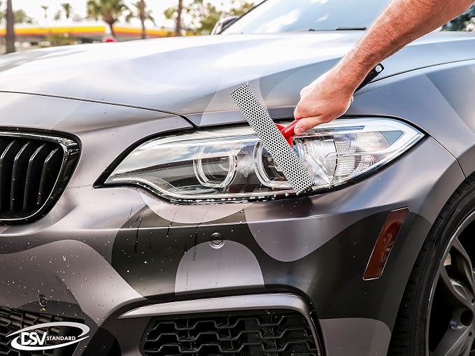 Window Squeegee for Window Cleaning, Window Cleaner Tool for Car Windshield, Shower Door, Boat | 2-in-1 Mini Squeegee for Home | Windshield Squeegee Kit for Car Windows
