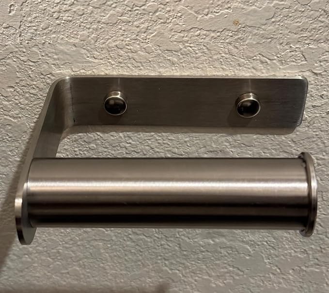 Wall Mount Toilet Paper Holder, Tissue Paper Roll Towel Holder | Stainless Steel bathroom toilet paper holder, toilet paper storage, toilet tissue holder, Rustproof Brushed Finish
