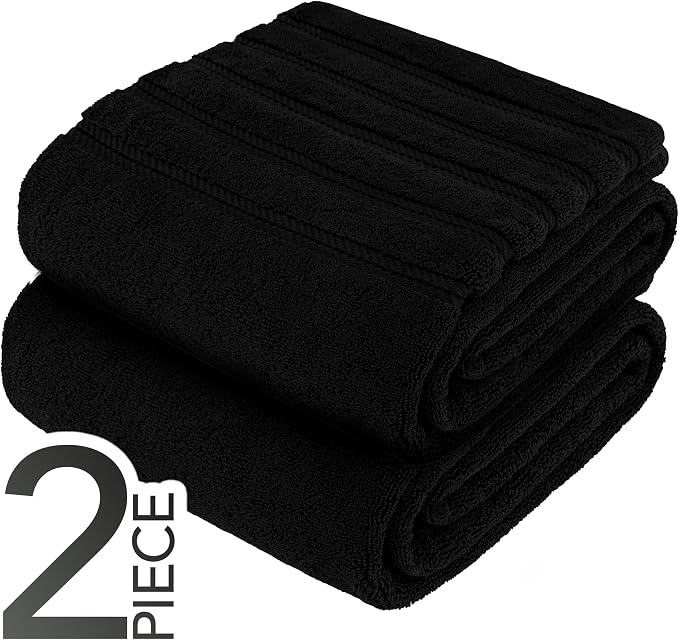 American Soft Linen 100% Cotton Luxury Turkish Towels, 2PC 35x70 Bath Sheet | Soft Absorbent Quick Dry OEKO Tex Standard 100 Certificated Durable Machine Washable Premium Hotel Quality