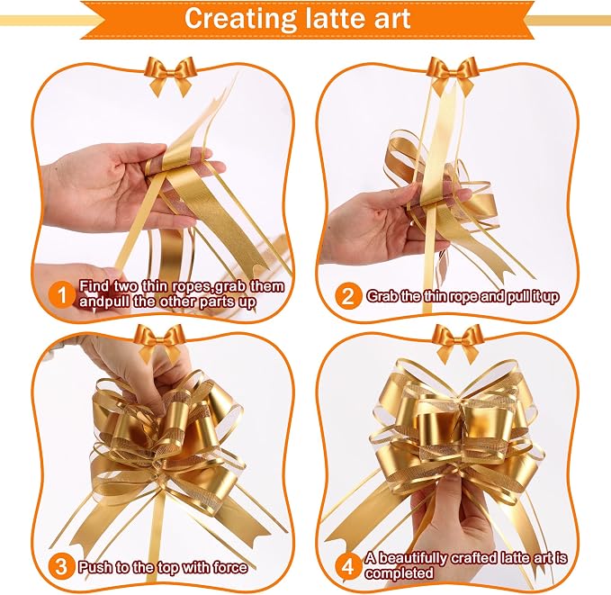 Orchidleaf 8 Set Baskets for Gifts Empty, Woven Bamboo gift baskets empty | Cellophane Wrap for Gift Baskets Empty Gift Baskets to Fill for Baby Baptisms, Mother's Day, Christmas, Housewarming