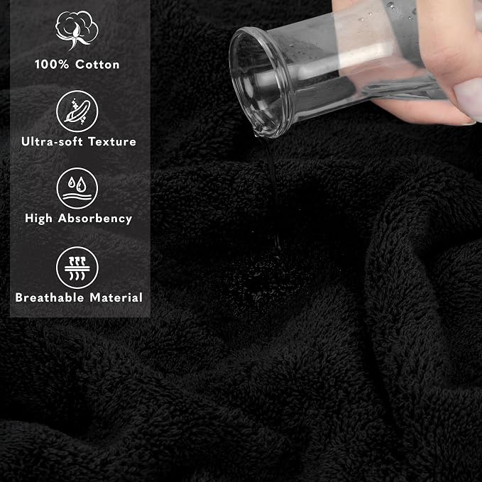 American Soft Linen 100% Cotton Luxury Turkish Towels, 2PC 35x70 Bath Sheet | Soft Absorbent Quick Dry OEKO Tex Standard 100 Certificated Durable Machine Washable Premium Hotel Quality