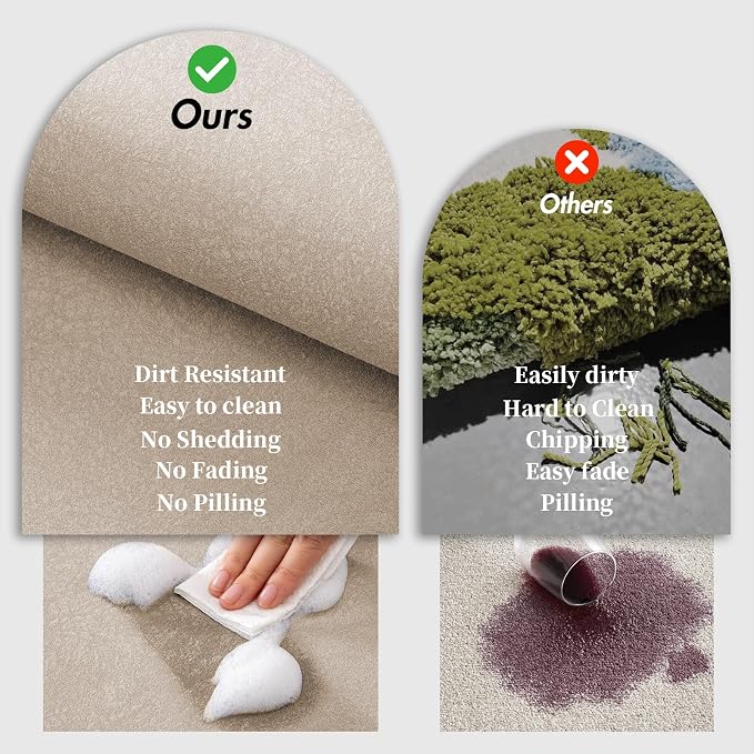 Diatomaceous Earth Bath Mat Stone Bath Mats for Bathroom,17"x27.5",Taupe | Non Slip Rubber Backed Quick Dry Bathroom Rugs Super Absorbent Low Pile Diatomite Stone Bathroom Mat Fit Under Door Floors