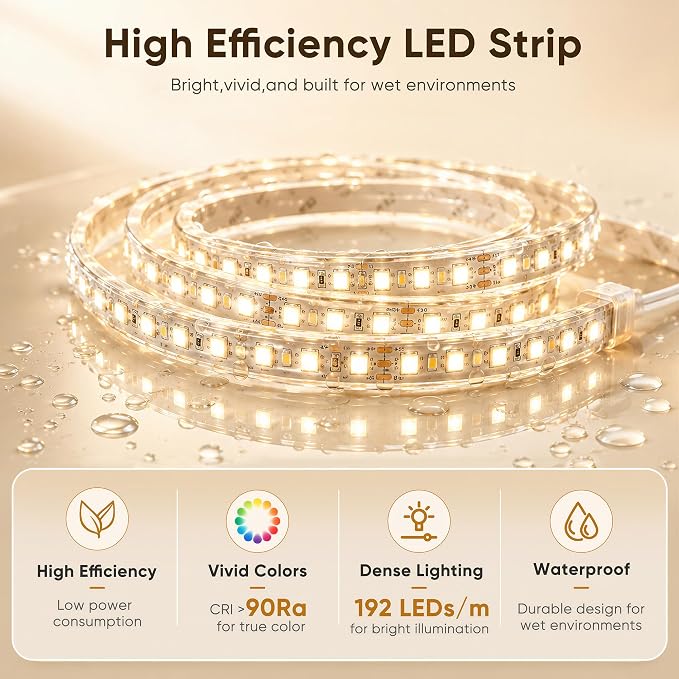 Antok 24x32 LED Bathroom Mirror with Lights, Backlit + Front Lit Vanity Mirror with CRI>90, Dimmable Anti-Fog Smart Mirror with Memory Function, 3 Color Temperatures, Shatterproof Tempered Glass, ETL