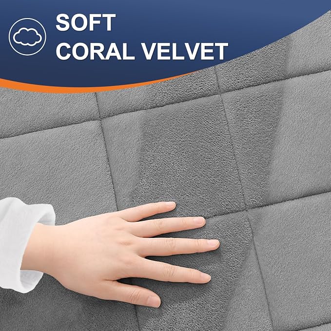 OLANLY Memory Foam Bath Mat 30x20, Ultra Soft and Absorbent Bathroom Rugs, Machine Washable, Comfortable Bath Carpet for Bathroom Floor, Tub and Shower, Grey | Grey, Quick Dry, Machine Washable Shower Bath Rugs, Comfortable Bath Carpet for Bathroom Flo...