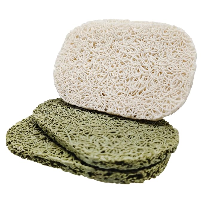 Biosmart Compostable Soap Saver: 2 Count, Soap Lifter for Kitchen and Bathroom, Self Draining Pad, Soap Saving Compostable Drain Pad for Kitchen, Bathroom, and More Color May Vary