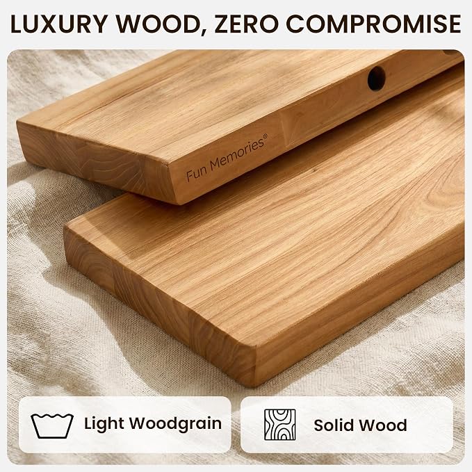Floating Shelves for Wall, 36"x9.3" Rustic Solid Live-Edge Elm Wood Wall Shelves, Heavy-Duty Floating Shelves with Invisible Brackets, Set of 2 for Living Room, Bedroom, and Kitchen, Natural Finish