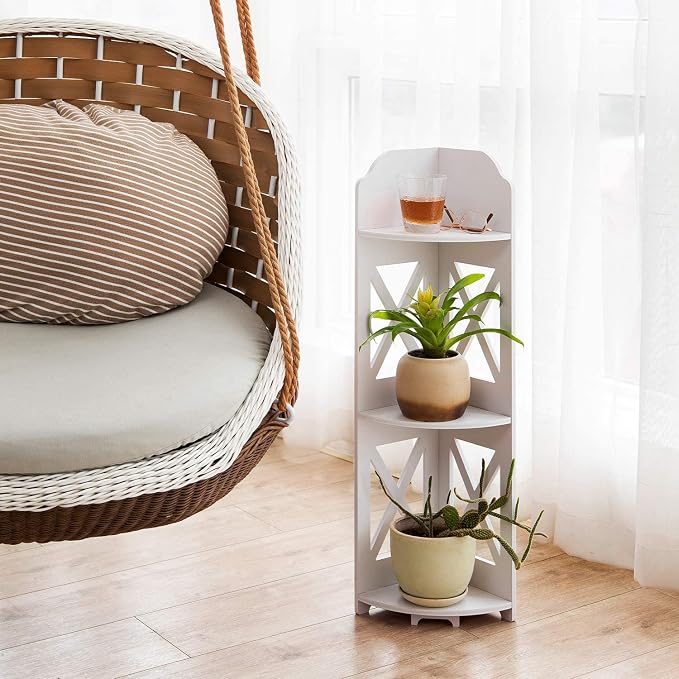 J JINXIAMU Corner Shelf Small Bathroom: Frees Up 65% Bath Space for Renters