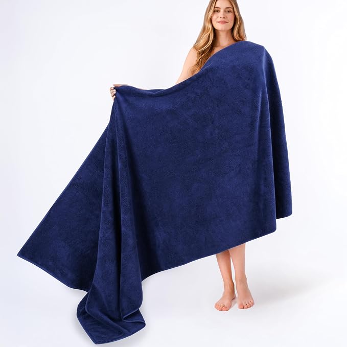 American Soft Linen 100% Cotton Luxury Turkish Towels, 40x80 XL Bath Sheet | Soft Absorbent Quick Dry OEKO Tex Standard 100 Certificated Durable Machine Washable Premium Hotel Quality