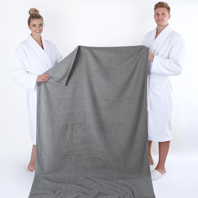 American Soft Linen 100% Cotton Luxury Turkish Towels, 40x80 XL Bath Sheet | Soft Absorbent Quick Dry OEKO Tex Standard 100 Certificated Durable Machine Washable Premium Hotel Quality