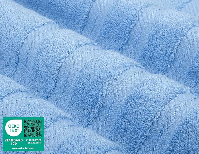 American Soft Linen 100% Cotton Luxury Turkish Towels, 3 Piece Towel Set | Soft Absorbent Quick Dry OEKO Tex Standard 100 Certificated Durable Machine Washable Premium Hotel Quality