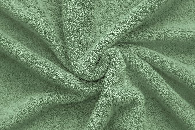 American Veteran Towel, Hand Towels for Bathroom Set of 4, 100% Cotton Turkish Hand Towel Sets, Soft Hand Face Towels, Sage Green Hand Towels